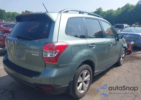 2015 Subaru Forester 2.5I Limited из США, поврежденный, VIN JF2SJAKC9FH590018